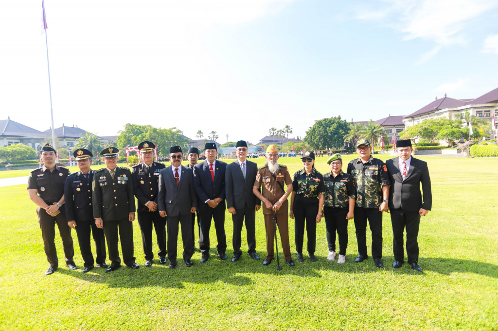 Pj. Sekda Badung Pimpin Apel Peringatan Hari Napak Tilas